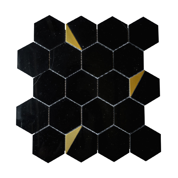 Hexa Gold Black