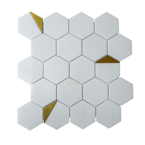 Hexa Gold White